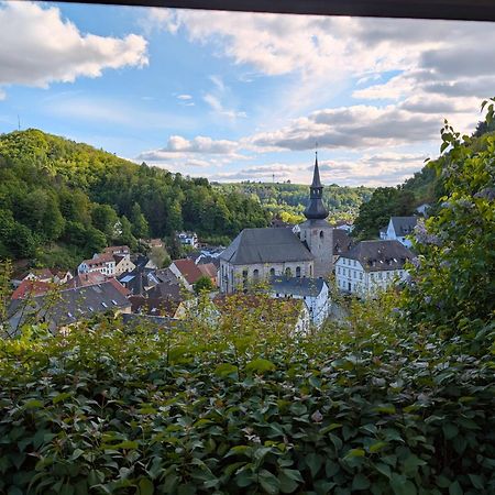 Hotel Pension Bluechersruh Bad Berneck im Fichtelgebirge Esterno foto