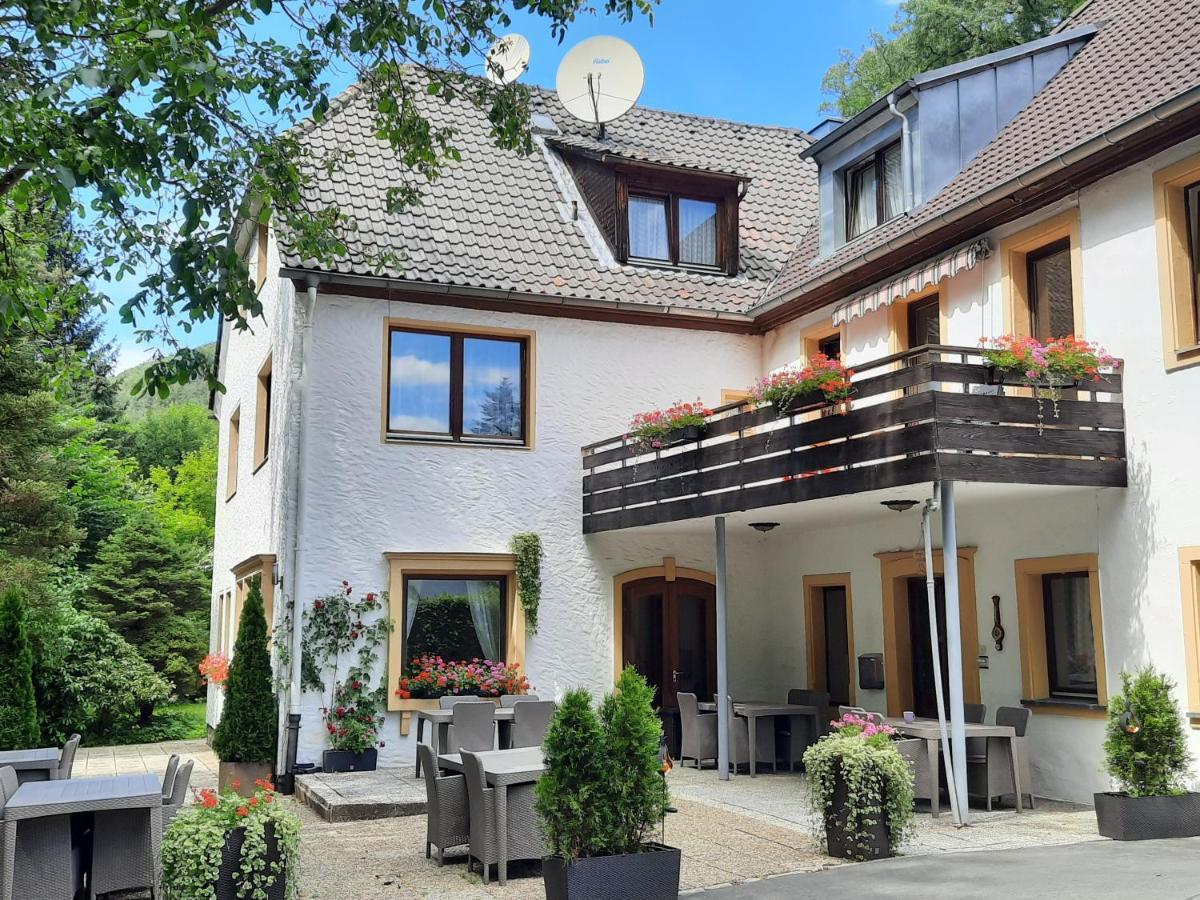 Hotel Pension Bluechersruh Bad Berneck im Fichtelgebirge Esterno foto