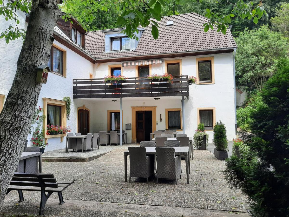 Hotel Pension Bluechersruh Bad Berneck im Fichtelgebirge Esterno foto