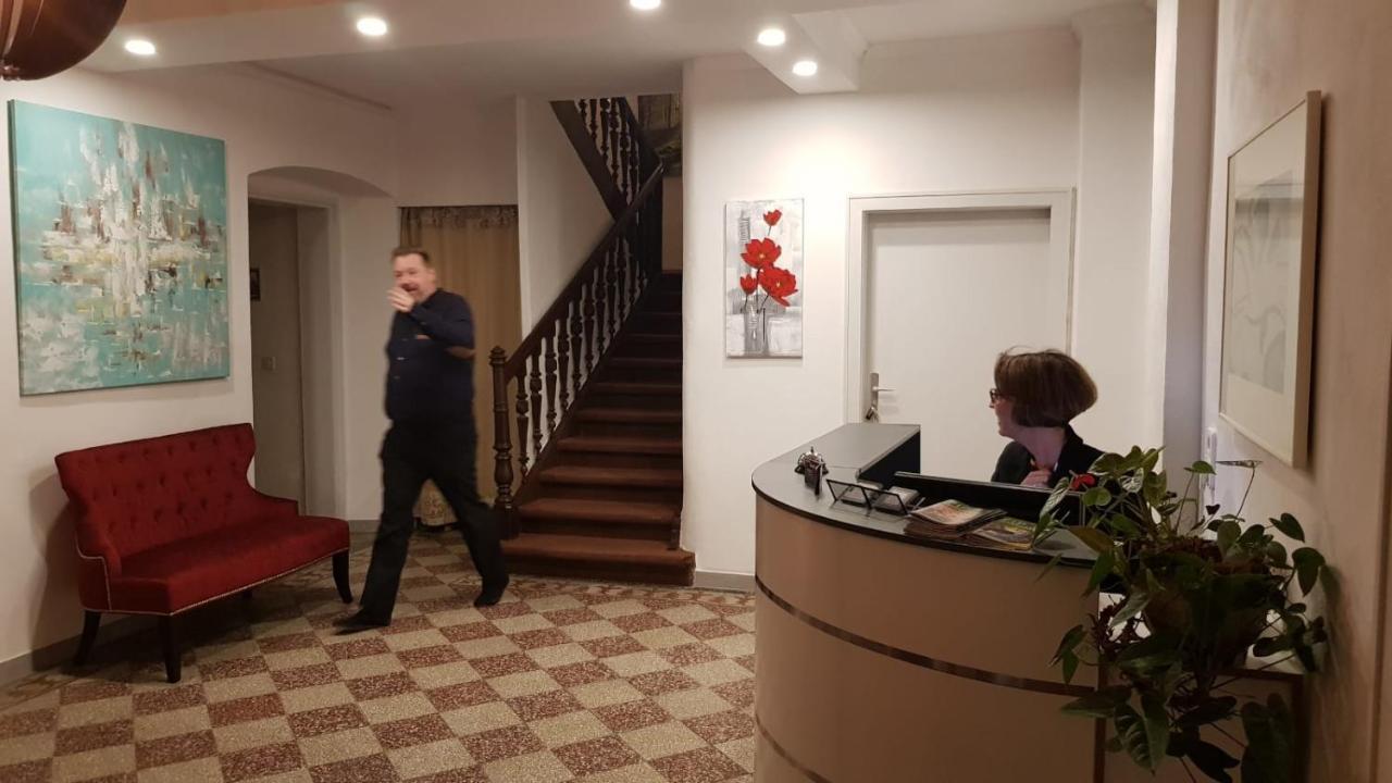 Hotel Pension Bluechersruh Bad Berneck im Fichtelgebirge Esterno foto
